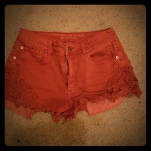 Embroidered American Eagle shorts 10